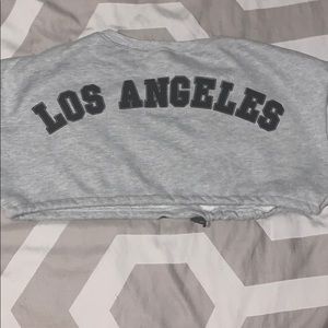 Fashion nova cropped hoodie✨